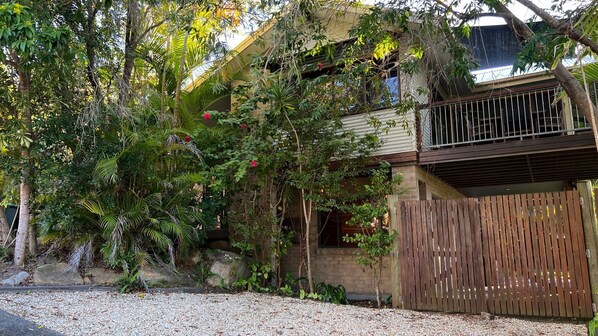 External view of the property.