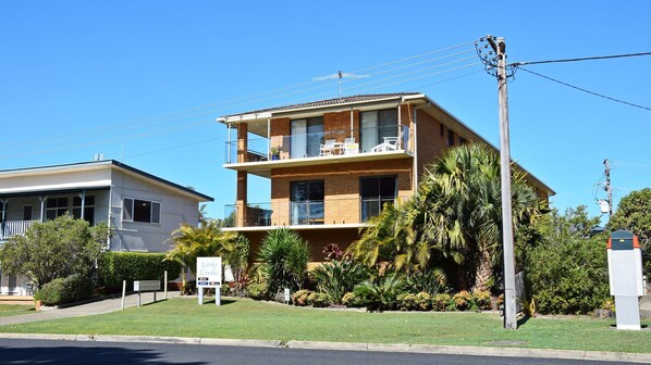 External view of the property.