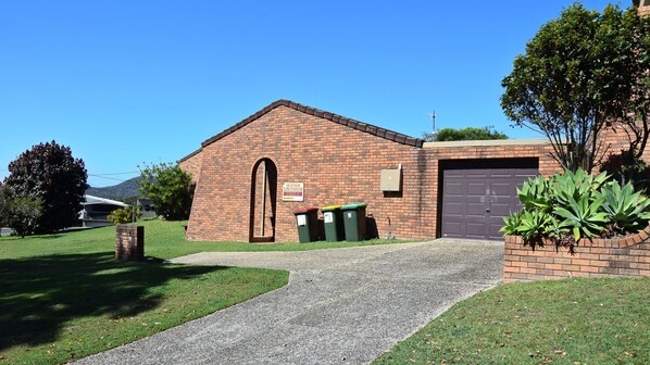 External view of the property.