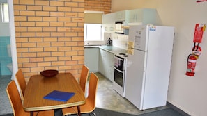 Kitchen and dining area.