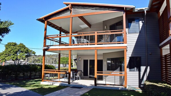External view of the property.