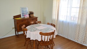Dining area.