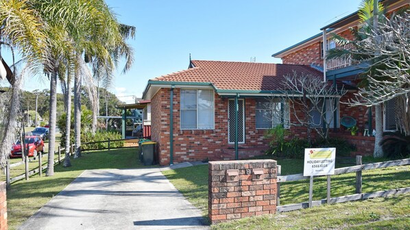 External view of the property.