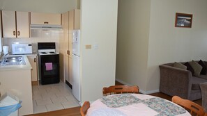 Kitchen and dining area.