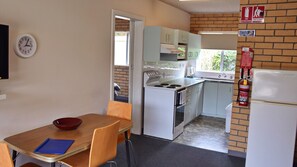 Kitchen and dining area.