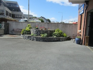 courtyard and car park