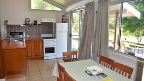 Kitchen and dining area.