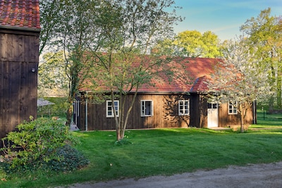 Elbeglück: Ferienhaus "Remise" (6 Pers.) mit Kamin