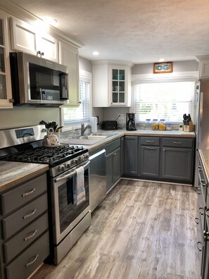 We’ll appointed kitchen with all the features of home. 