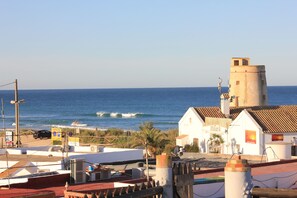 Vue sur la plage/l’océan