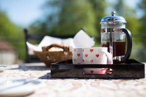 Breakfast on the terrace