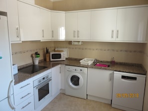 Fully equipped kitchen with everything you could need...