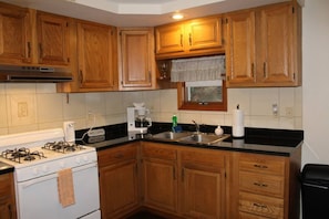Fully equipped kitchen