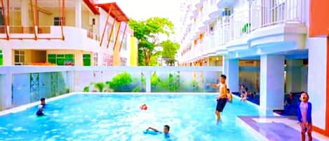 Swimming pool is free for registered guests. 
