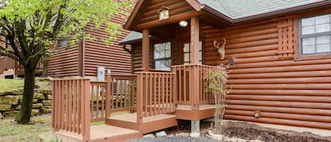 Welcome home! You'll love the features of this solid log cabin.