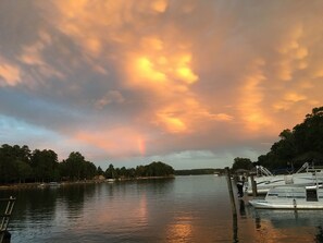 Lake View From Dock