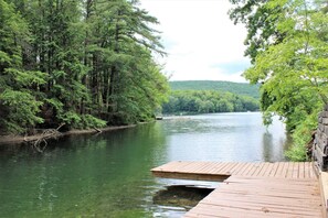Private dock for fishing, boating or just relaxing