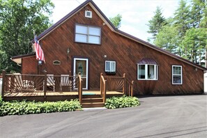 Cooperstown Baseball Rentals - "Anglewoods" is a cozy, yet modern cabin situated on beautiful Goodyear Lake, centrally located between Cooperstown and Oneonta.  A perfect location for baseball