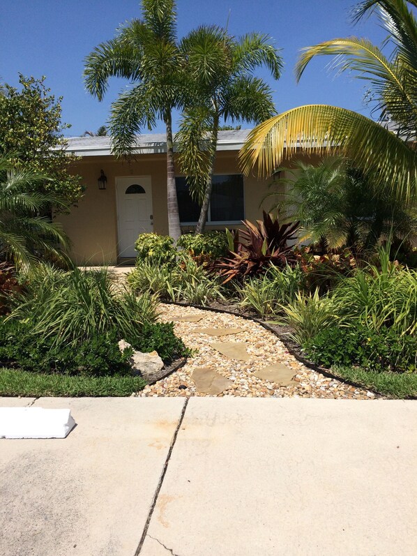 Front Door and walkway