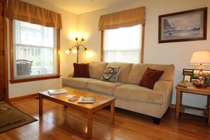 Living Room with Hardwood floors