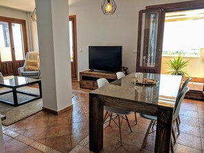 Dining Room, Opens to Terrace