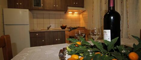 Alex Montos apartment Karousades kitchen