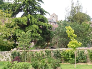 Blick auf den Garten