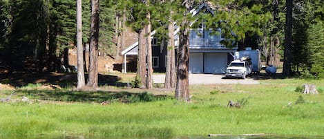 View from on the lake