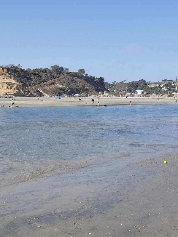 Nearby beach