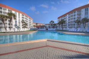 Gulf Front Pool View 1