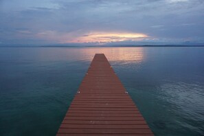 the dock 
