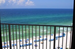 view from balcony