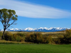 And this is the view to go with your morning coffee in Fall..