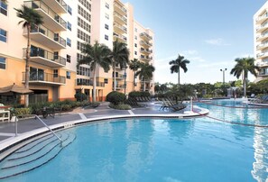 Outdoor pool fun