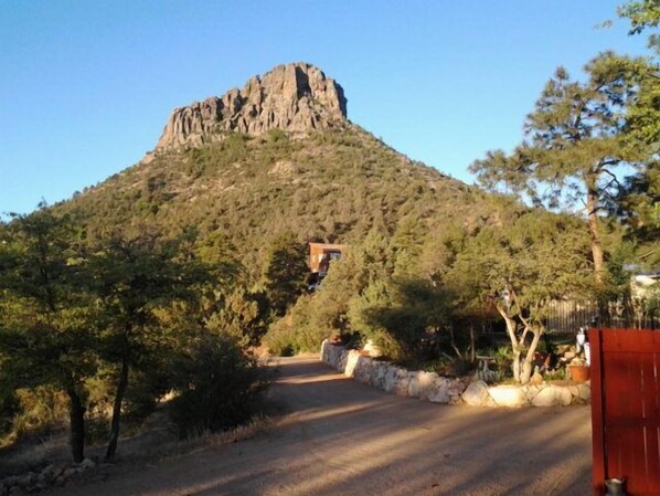 View of Thumb Butte From the Cottage