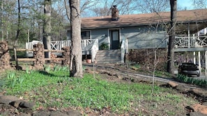 Front entrance and yard