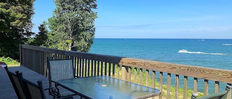 The view from your deck on Lake Erie!