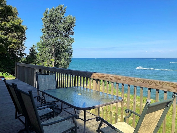 The view from your deck on Lake Erie!
