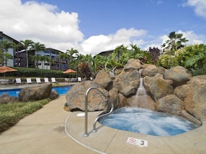 Hot Tub with Distant Ocean View and Golf Course View