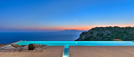 Villa Mylo has the best sunset view in town