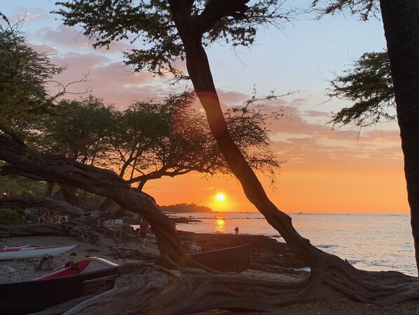 Vista para a praia ou o mar