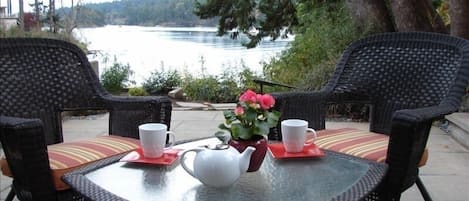 morning coffee overlooking the ocean on your private deck