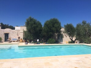 The pool and Casa della Scrittrice