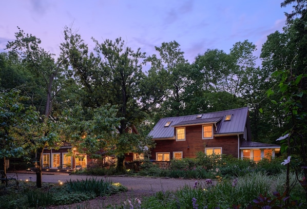 Rent the Goldberry Woods Inn as a private rental for family, retreat, or wedding