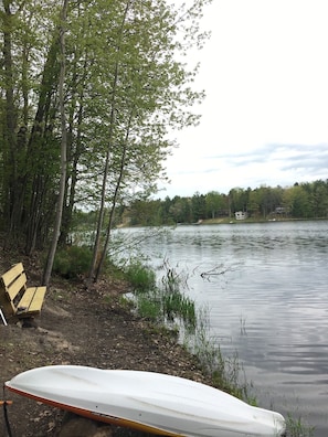 Free kayak to enjoy while staying with us