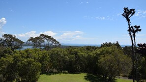 View from balcony.