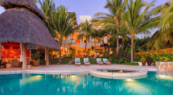 View of home from the pool