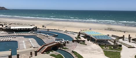 Ocean front view from the patio