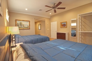 Suite #1- large room with 2 comfy queen beds.