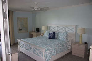 Master Bedroom with new King Bed